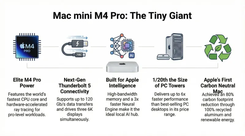 Small Box, Big Dad Energy: Why the Mac Mini M4 Pro is the Ultimate 5x5 Desk Transformer