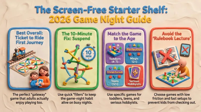 Best Family Board & Card Games for Game Night
