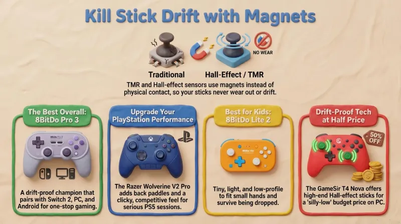 Best Game Controllers for Every Setup (2026 Buyer's Guide)