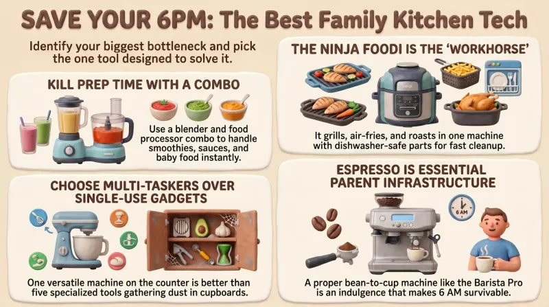 Best Kitchen Tech for Family Dinners (2026 Buyer's Guide)