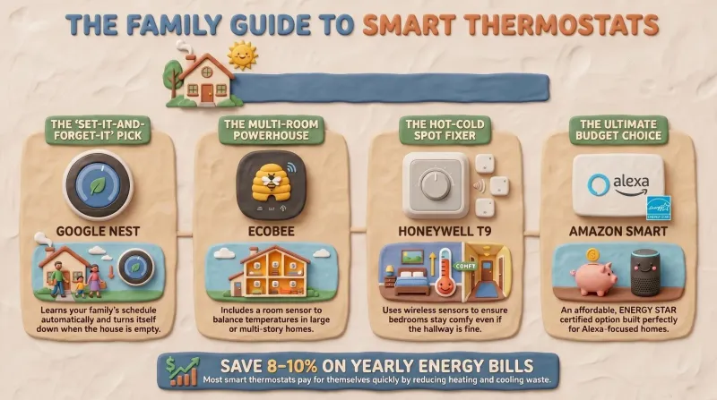 Best Smart Thermostats for Families – Prime Day 2026 Savings & Comfort Guide