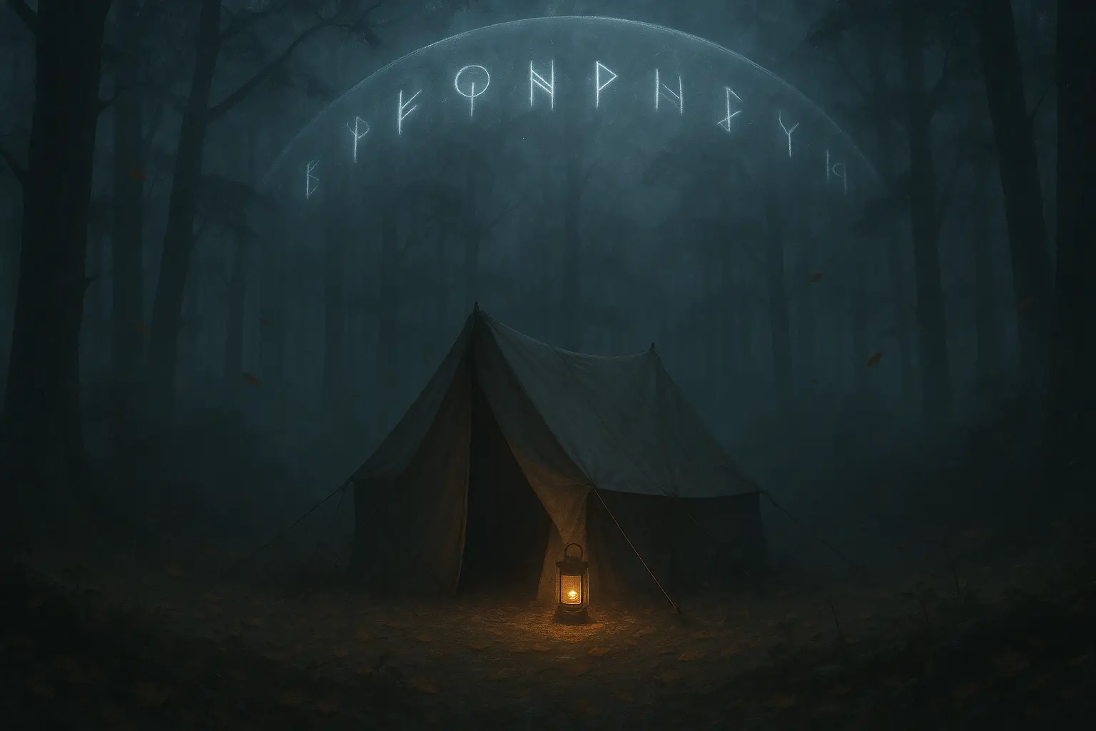Harry Potter and the Deathly Hallows Part 1: On the Run Harry, Ron and Hermione on the run in the wilderness in Deathly Hallows Part 1 (2010)
