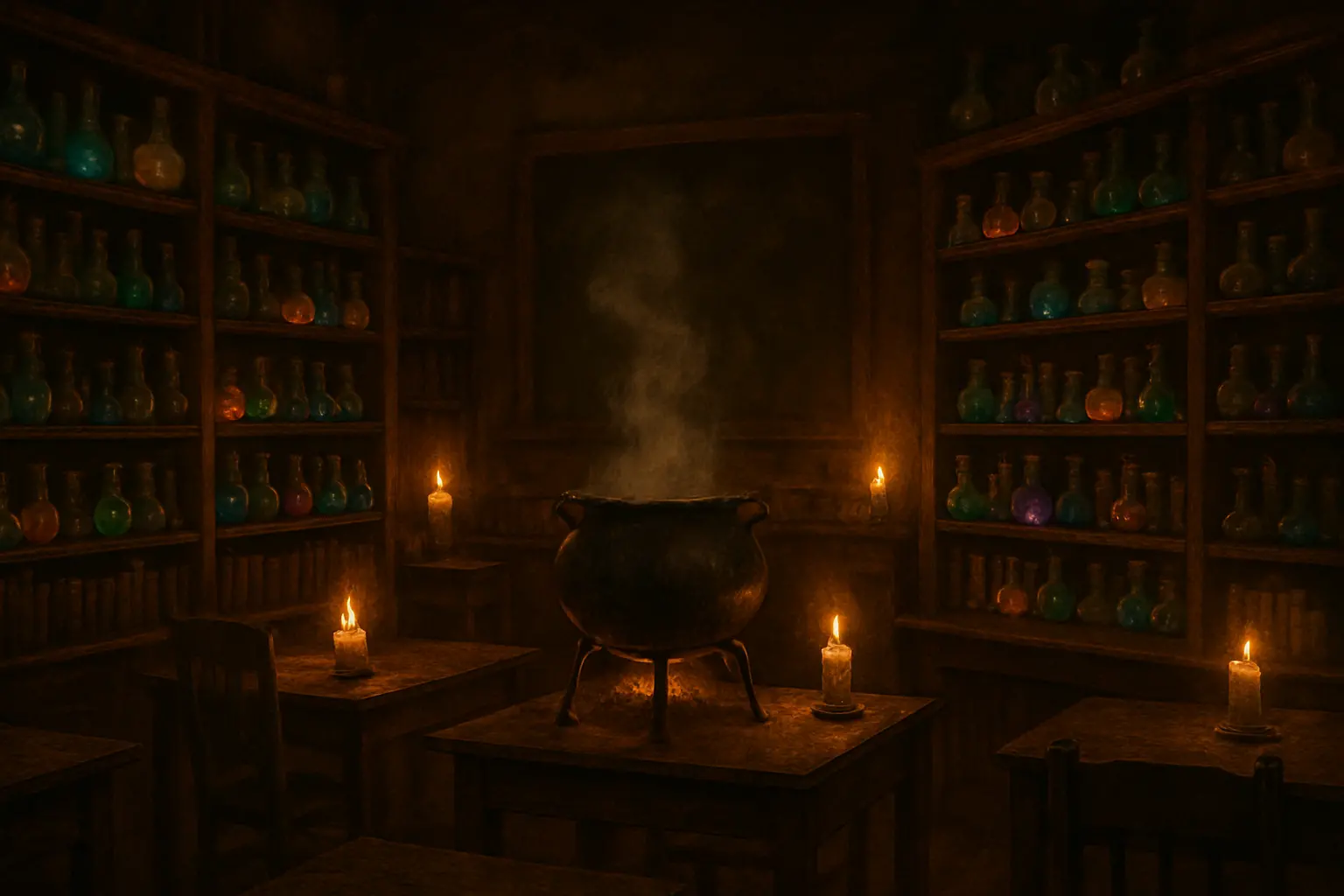 Harry Potter and the Half-Blood Prince: The Turn Harry and Dumbledore in the crystal cave seeking a Horcrux in Half-Blood Prince (2009)