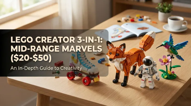 The Sweet Spot of Creativity: An In-Depth Guide to LEGO Creator's Mid-Range Marvels (Sets $20–$50)