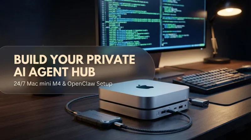 Clawdbot (OpenClaw) on Mac mini M4: How to Build Your 24-7 Private AI Agent Hub