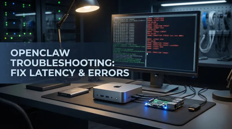 OpenClaw Troubleshooting: Fix Latency, Memory Errors, and Connection Drops