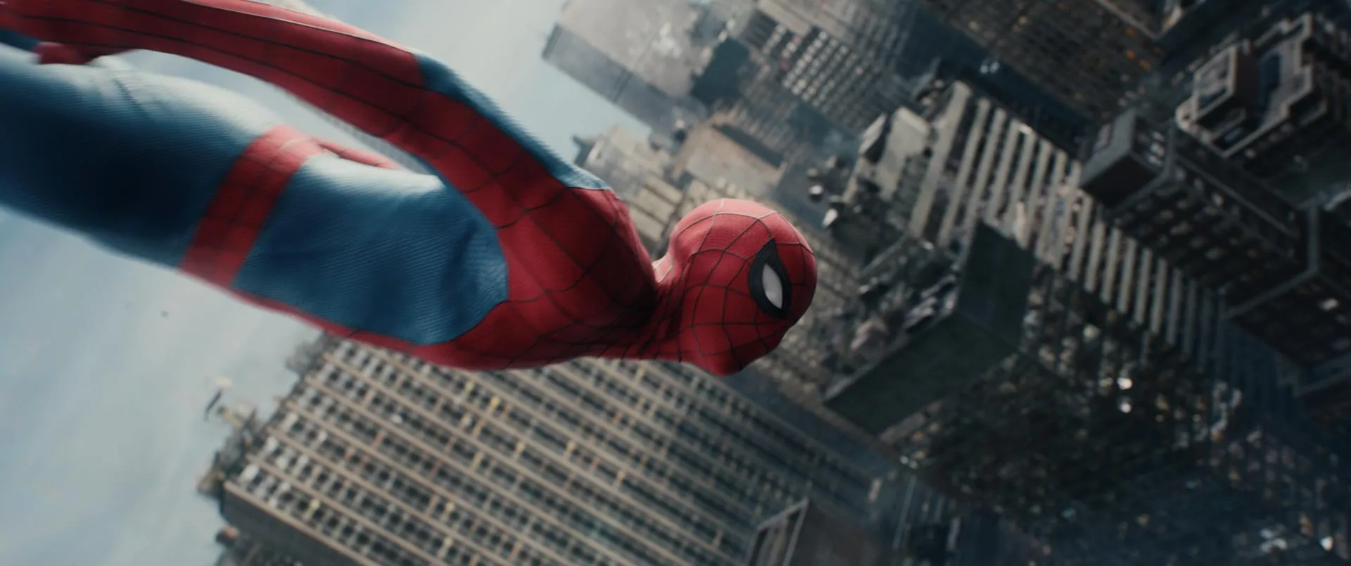 Spider-Man: Brand New Day — The Best Marvel Film Yet Made Tom Holland's Spider-Man swinging upside-down through New York City in Spider-Man: Brand New Day
