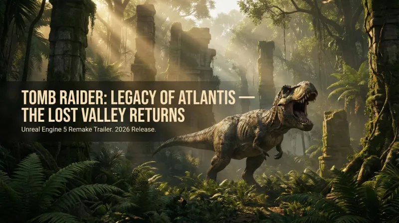 Tomb Raider: Legacy of Atlantis Trailer – The Legend Returns in 2026
