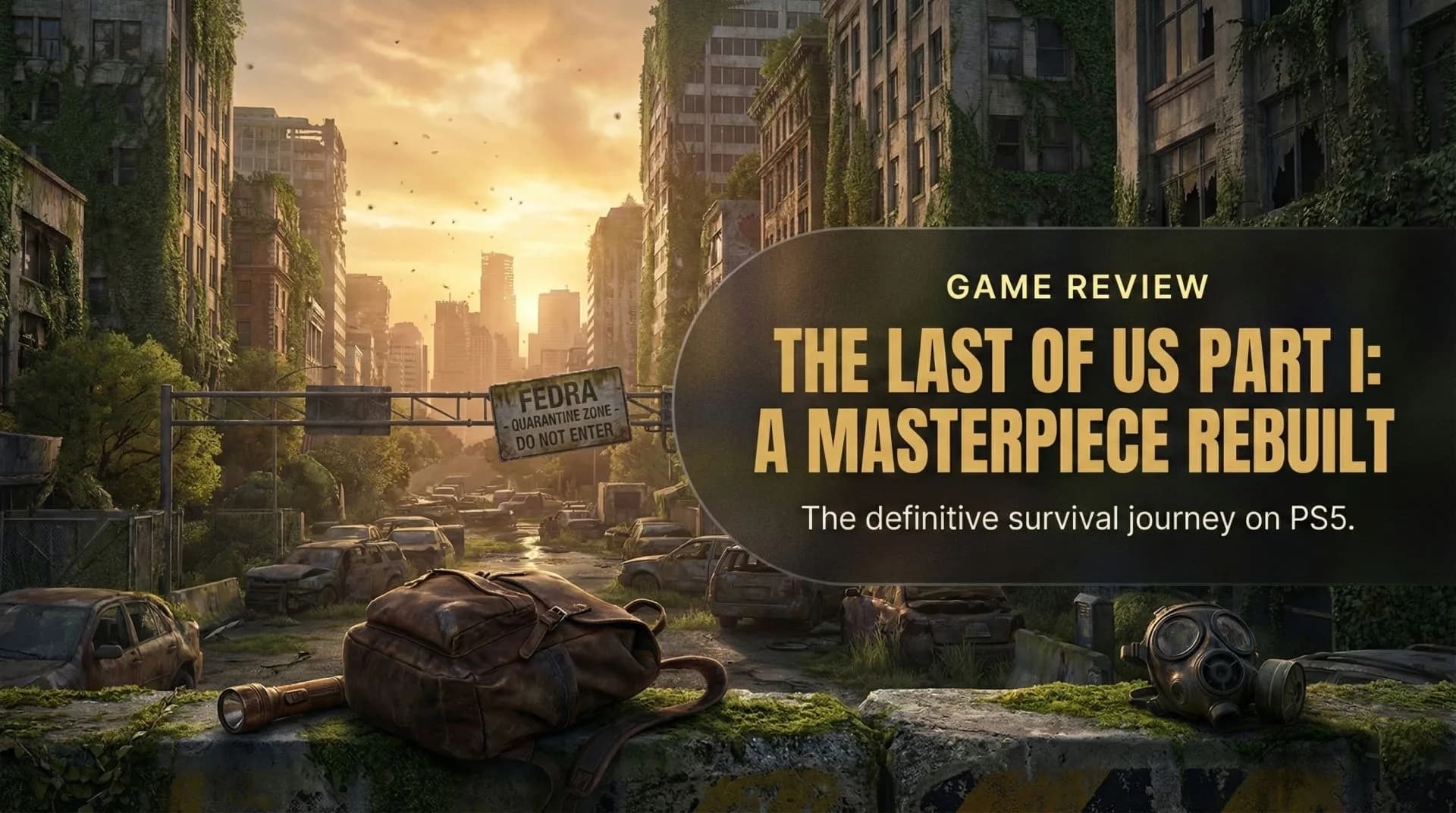 Joel and Ellie hiding from a Clicker in a ruined building