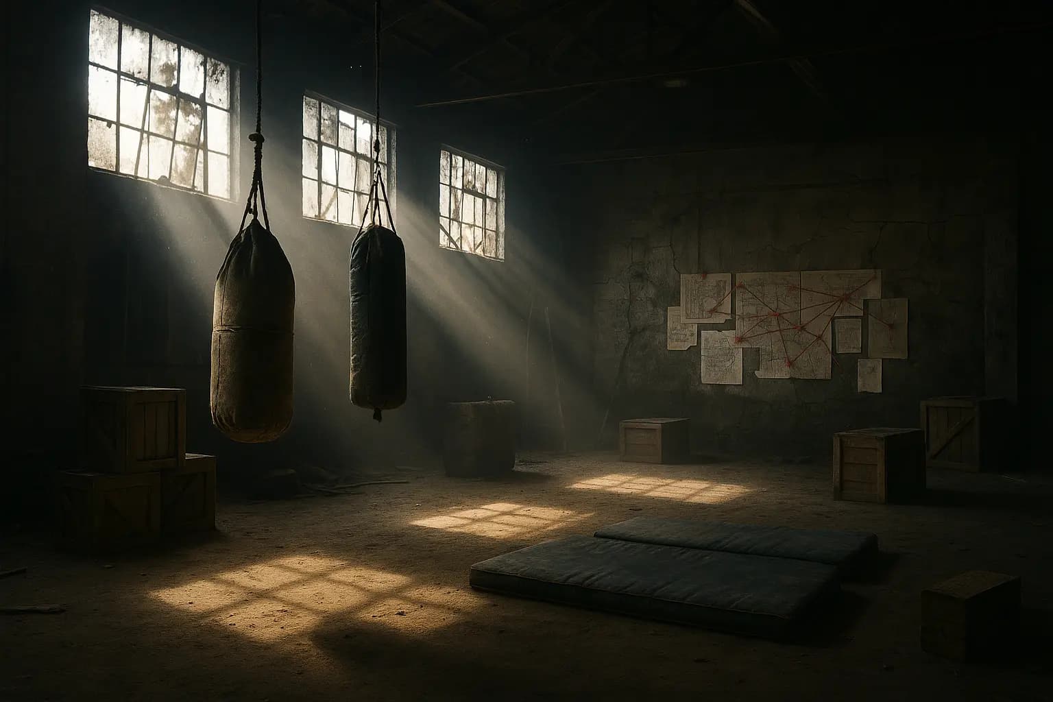 Danny Rand with glowing fist in the streets of New York