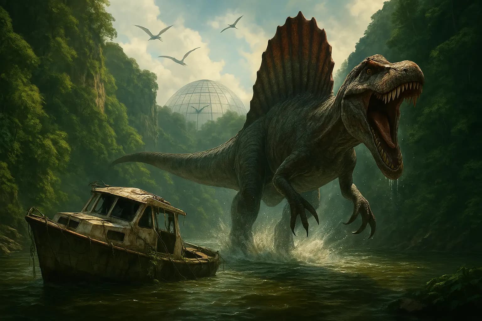 Jurassic Park III – Shorter, Sharper, Full of Flying Dinos
