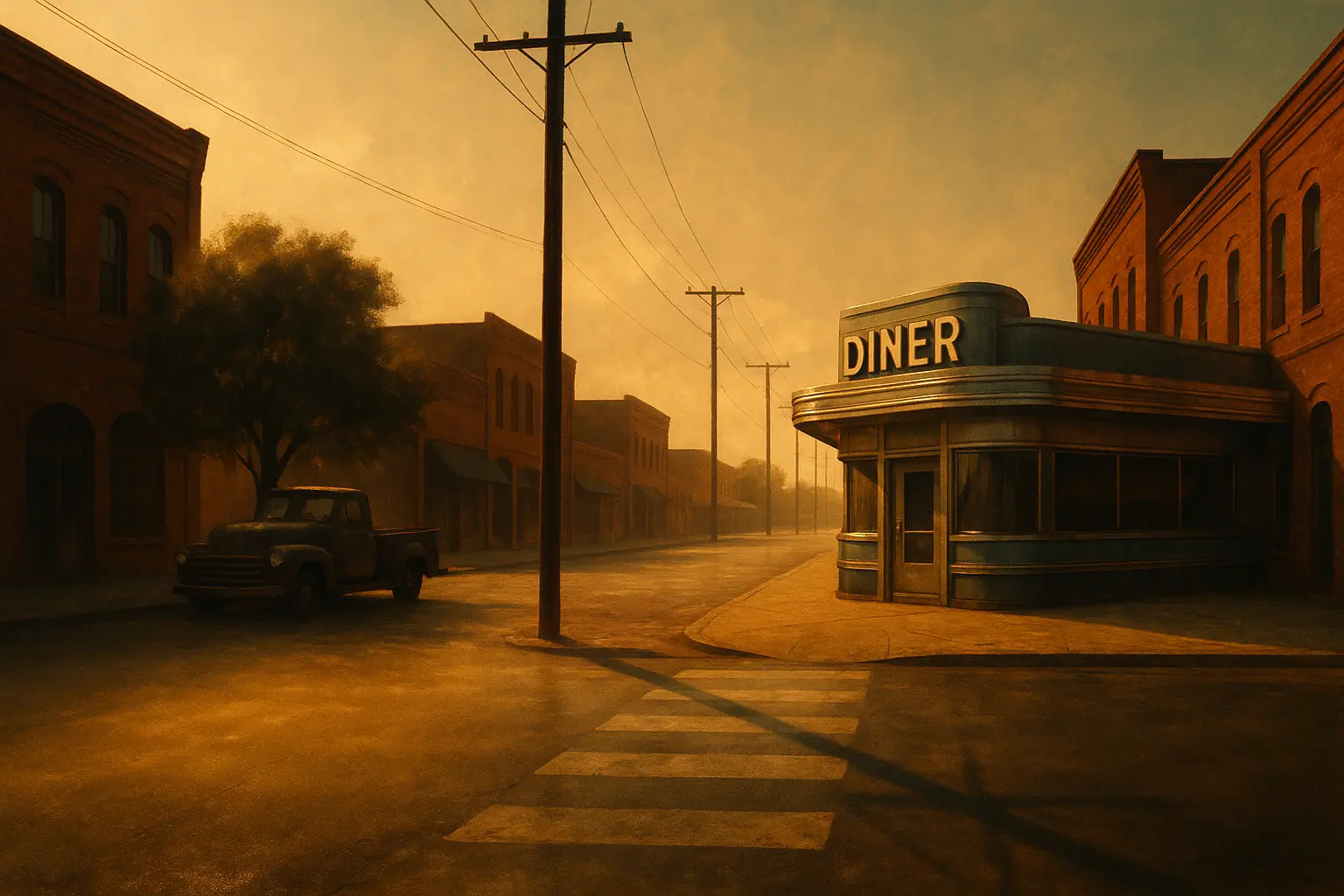 Book cover of Killing Floor by Lee Child showing a shadowy figure in a deserted Southern town